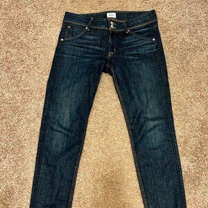 Hudson Jeans jeans, size 28, skinny cut inseam 29.5", stretch, like new